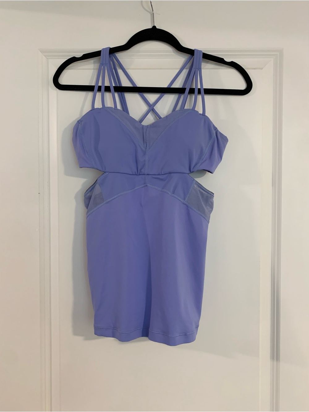 lululemon athletica Lilac Strappy Built-In Support Tank